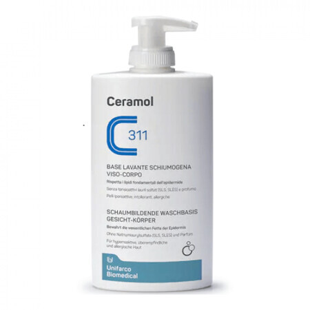 Reinigingslotion voor lichaam en huid, 400 ml, Ceramol