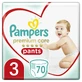 PAMPERS Premium Care Pants Diapers-Braces No 3 (6-11kg) 70 Pieces JUMBO+