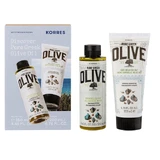 KORRES Discover Pure Griekse Olijfolie Body Cleansing Kit met Body Wash 250ml & Body Cream 200ml