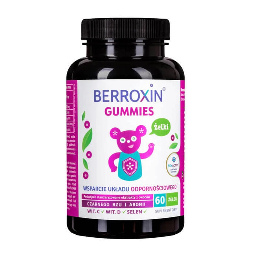 UPLAB Berroxin Gummies Supplement voor immuunondersteuning 60 Gummies