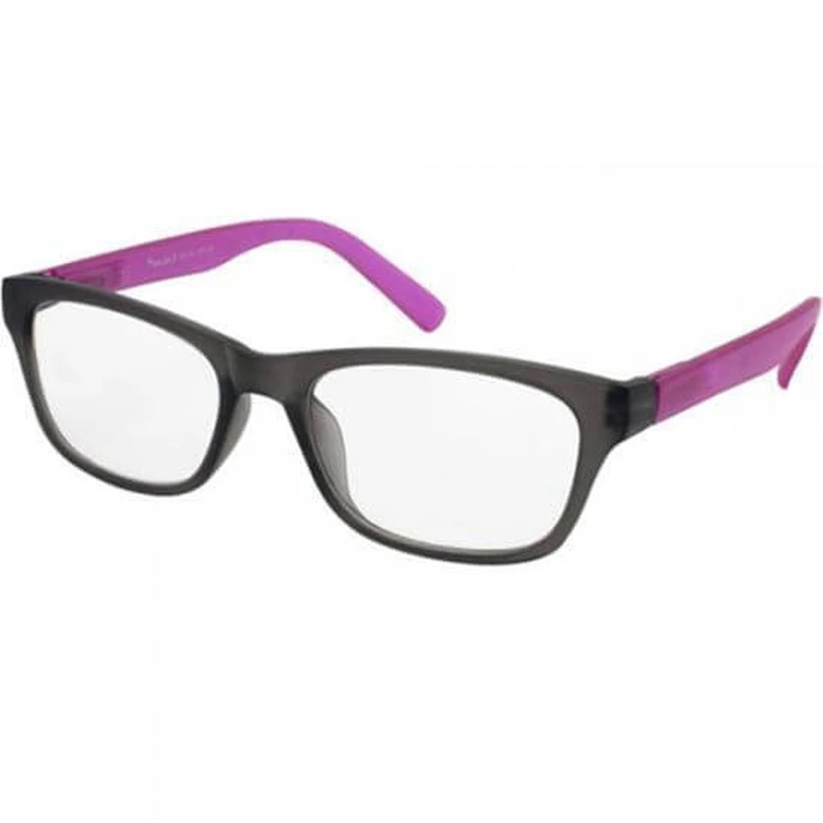 EYELEAD E175 Presbyopie Bril Zwart-Fuchsia Granulair 4,00