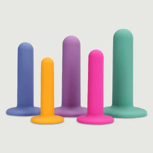 Sexopolis Wellness Vaginal Silicone Dilator Set - Multicoloured