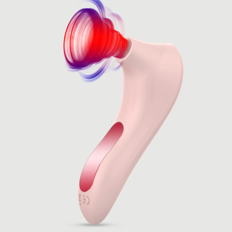 Mika Sterke Clitorale Zuigstimulator - Licht Roze