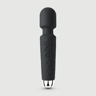 Baguette de massage Candi puissante pour débutants - Noir
