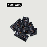Préservatifs noirs en latex Exs - 100 pièces