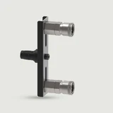 Dual Dildo Adapter For Sexopolis Sex Machines - Black