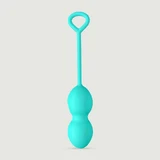 Sexopolis Wellness 97 g SIlicone Dubbele Kegelbal - Groen