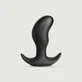 Anal Collection Butt Rocker Piccolo Butt Plug curvo in silicone - Nero