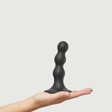 Plug Balls Kleine Siliconen Premium Dildo met Zuignap - Zwart