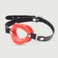 O Ring Gag In Mouth Shaped O Ring Gag Mouth Shaped - Rojo
