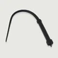 Flogger With Long Tail & Textured Handle - Black