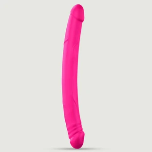 Double Do Silicone Double Dildo - Pink