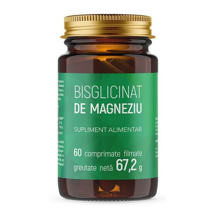 Magnesium bisglycinate, 60 tablets, Remedia Laboratories