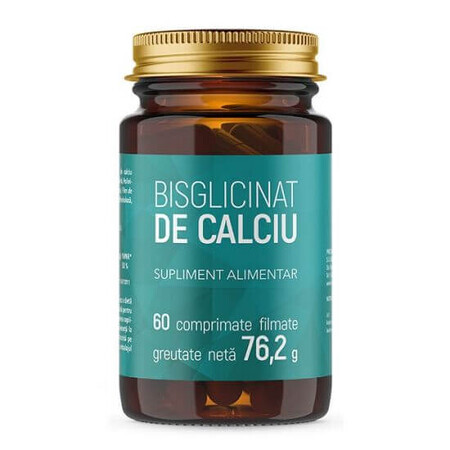 Calciumbisglycinaat, 60 tabletten, Remedia Laboratories