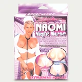 Naomi Nachtverpleegster Opblaasbare Pop Met Uniform