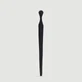 100 x 3,5 mm Silicone Urethraal Geluid - Zwart