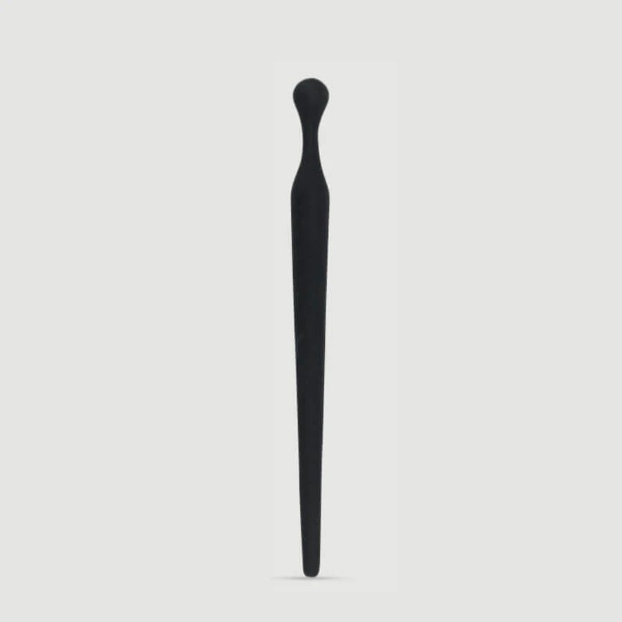 100 x 3,5 mm Silicone Urethraal Geluid - Zwart
