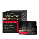 Gerovital H3 Derma+ Premium Care Anti-Rimpel Herstructureringscrème SPF 10, 50 ml, Farmec