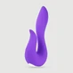 The Swan Premium Flexibele Konijn Siliconen Vibrator - Paars