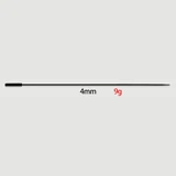 350 x 4 mm Silikon-Urethral-Schall - Schwarz