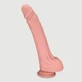 Koa Dildo realist din silicon de 24 cm cu bile și ventuză - Carnea
