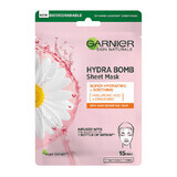 Maschera in tessuto alla camomilla Hydra Bomb Skin Naturals, 28 g, Garnier