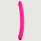 Real Sensation Large Double Silicone Realistic Dildo - Pink