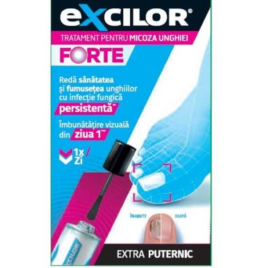 Excilor Forte pentru infectia fungica a unghiei, 30 ml, Magna Pharm