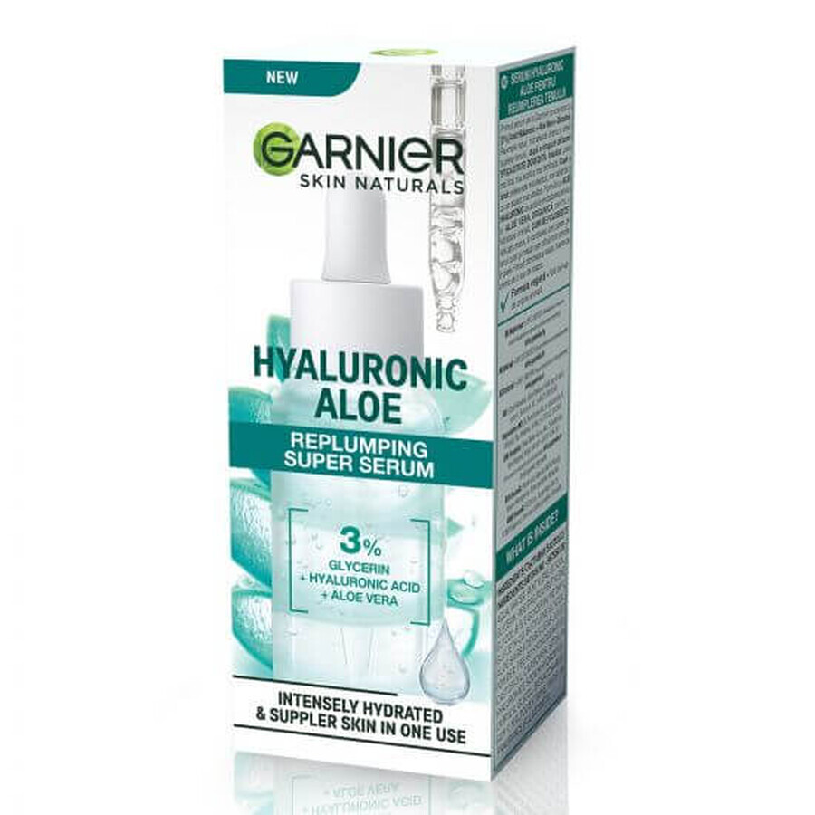 Hyaluronzuur serum Hyaluronic Aloe Skin Naturals, 30 ml, Garnier