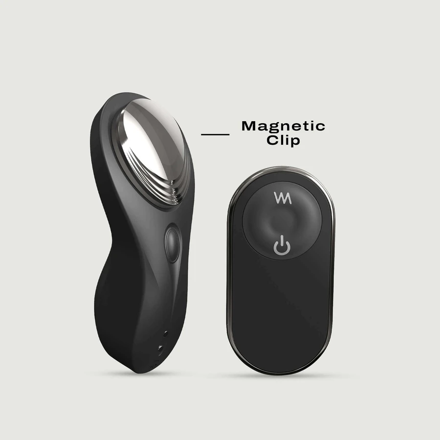 Discreet Vibe+ Panty Vibrator met afstandsbediening - Zwart