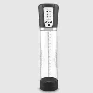 Sexopolis Männlich Anfänger LCD-Bildschirm Elektrische Enhancer Auto Penis Pumpe - Transparent