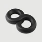 Infinite Hard On Liquid Silicone Flexible Cock Ring 42 mm - Nero