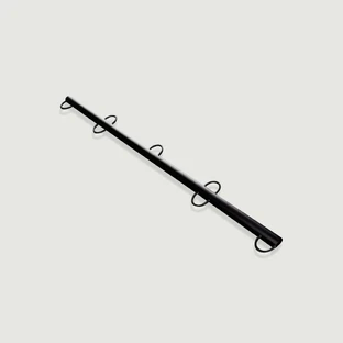 Barra colgante de metal 77 cm - Negro