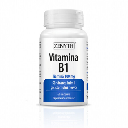 Vitamine B1, 60 capsules, Zenyth