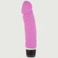 Vibrator clasic realist din silicon - roz
