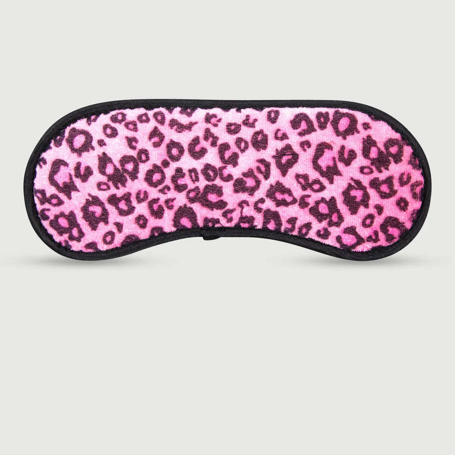 Leopard Blindfold - Pink