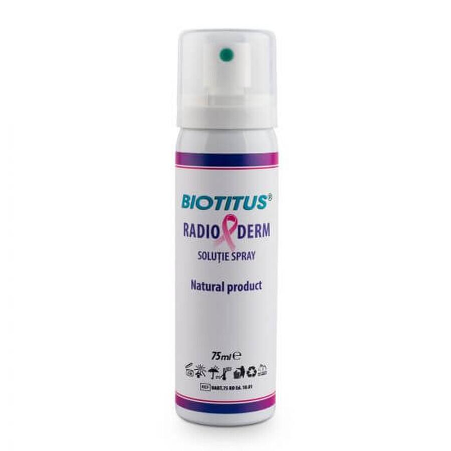 Biotitus Radioderm spuitoplossing, 75 ml, Tiamis Medical