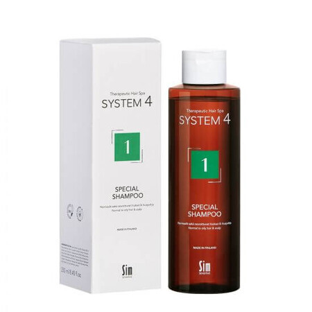 Special 1 Shampoo met Climbazool Systeem 4, 250 ml, Sim Sensitive
