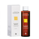 Balancing Shampoo 2 met Climbazole Systeem 4, 250 ml, Sim Sensitive