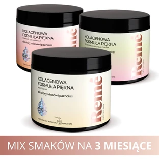 3x Reme formula di bellezza al collagene mix di sapori