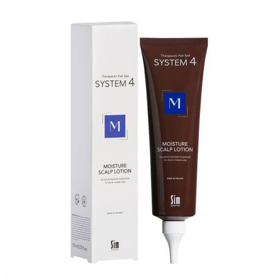 Moisture Scalp Lotion System 4 lotion de traitement hydratante sans rinçage, 150 ml, Sim Sensitive