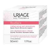 Crema anti-rojeces para piel seca Roseliane, 50 ml, Uriage