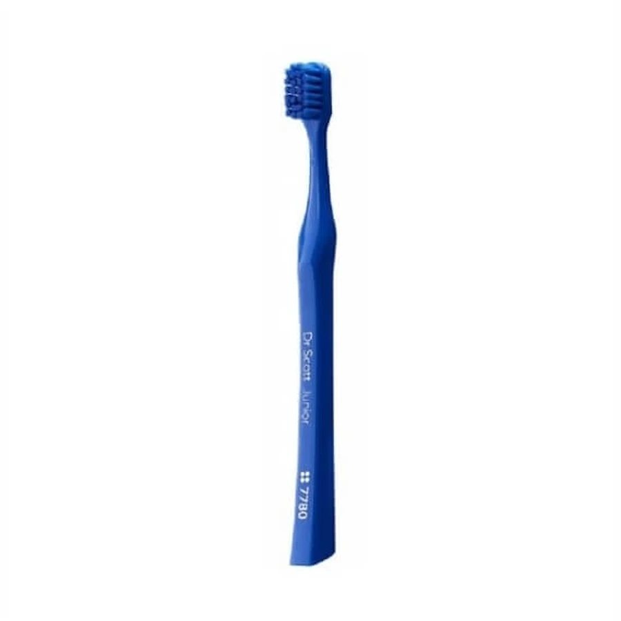 Dr. Scott tandenborstel 7780 Junior 6+ granaatappel 1 stuk