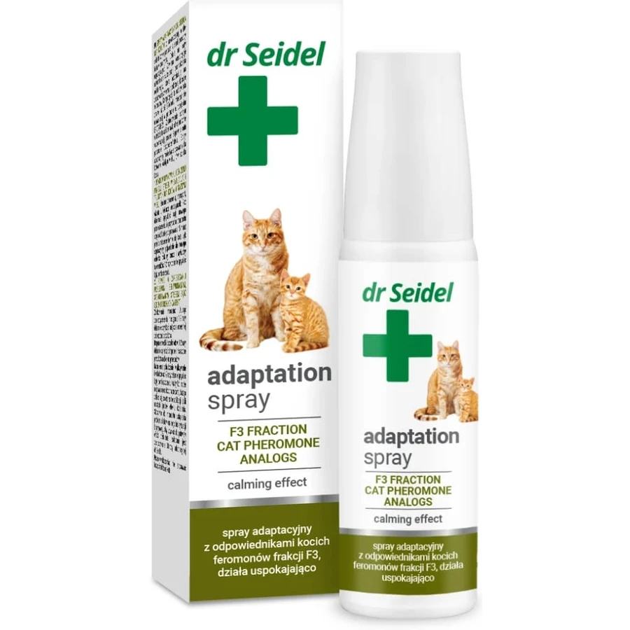 Dr Seidel Spray adaptacyjny dla kotów 90 ml: ceny i cechy