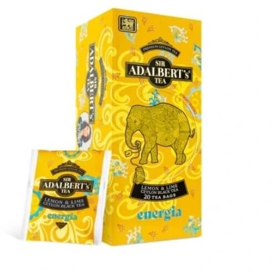 ADALBERT'S Emotions Lemon & Lime Energy Tea 20 x 2 g
