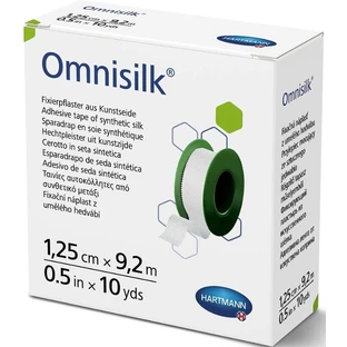 Omnisilk plasture de mătase 9,2 m x 1,25 cm 1 buc