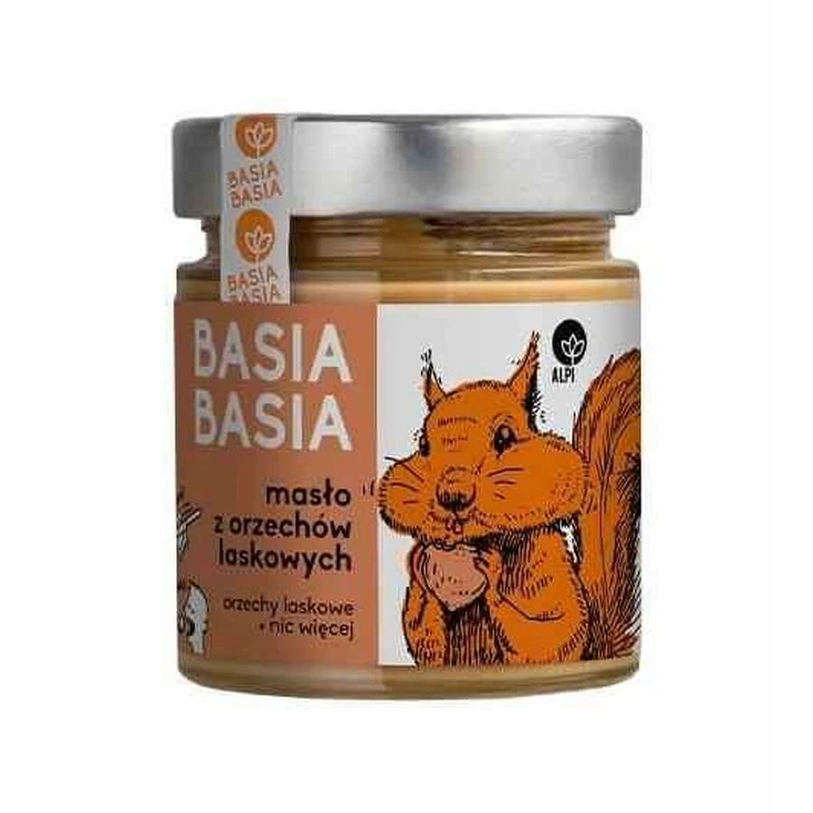 Basia Basia - Alpi Cremă de alune 210 g