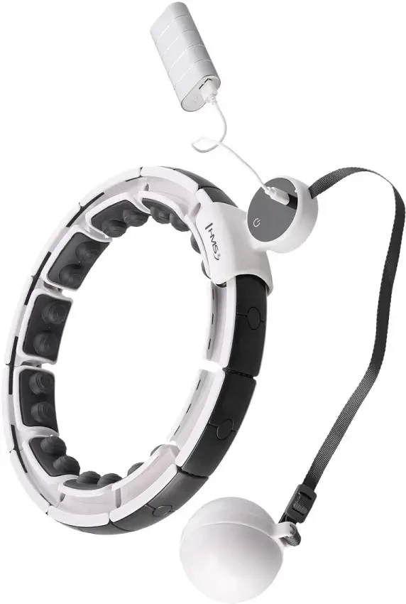 Abisal HHM16 hula hop wit met magneten en gewicht + ...