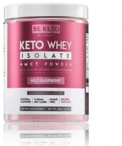 Beketo, Eiwitisolaat met MCT - Wilde framboos 300G