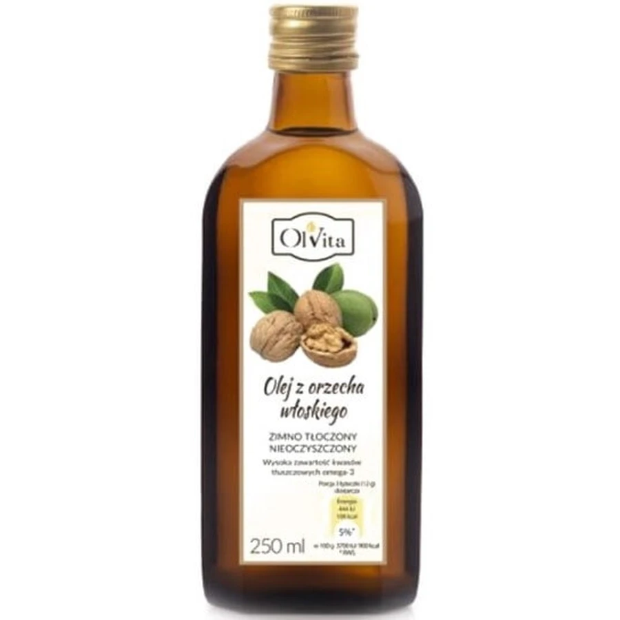 Olvita Olej z Orzecha Włoskiego zimnotłoczony 250 ml: ceny i cechy